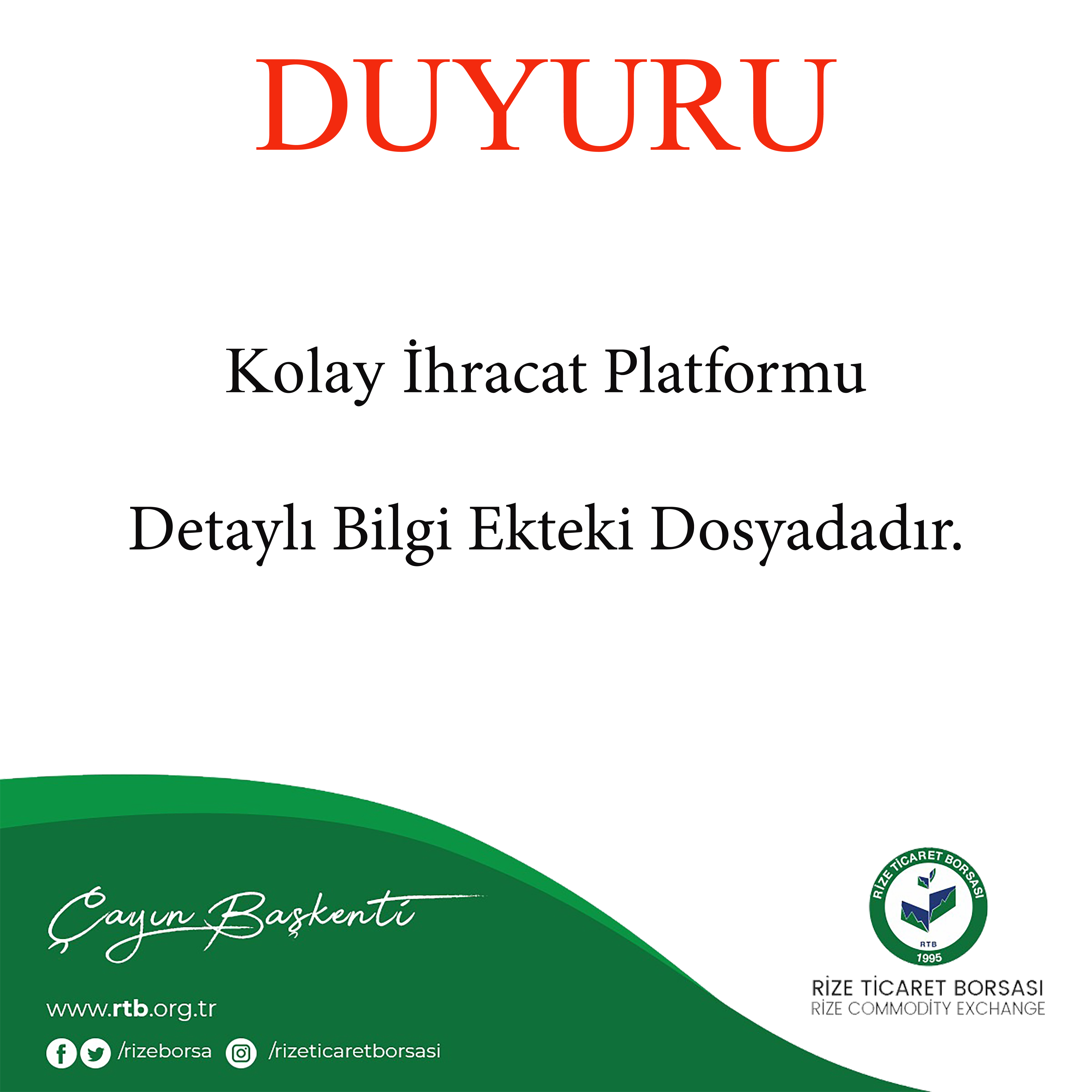 Kolay İhracat Platformu