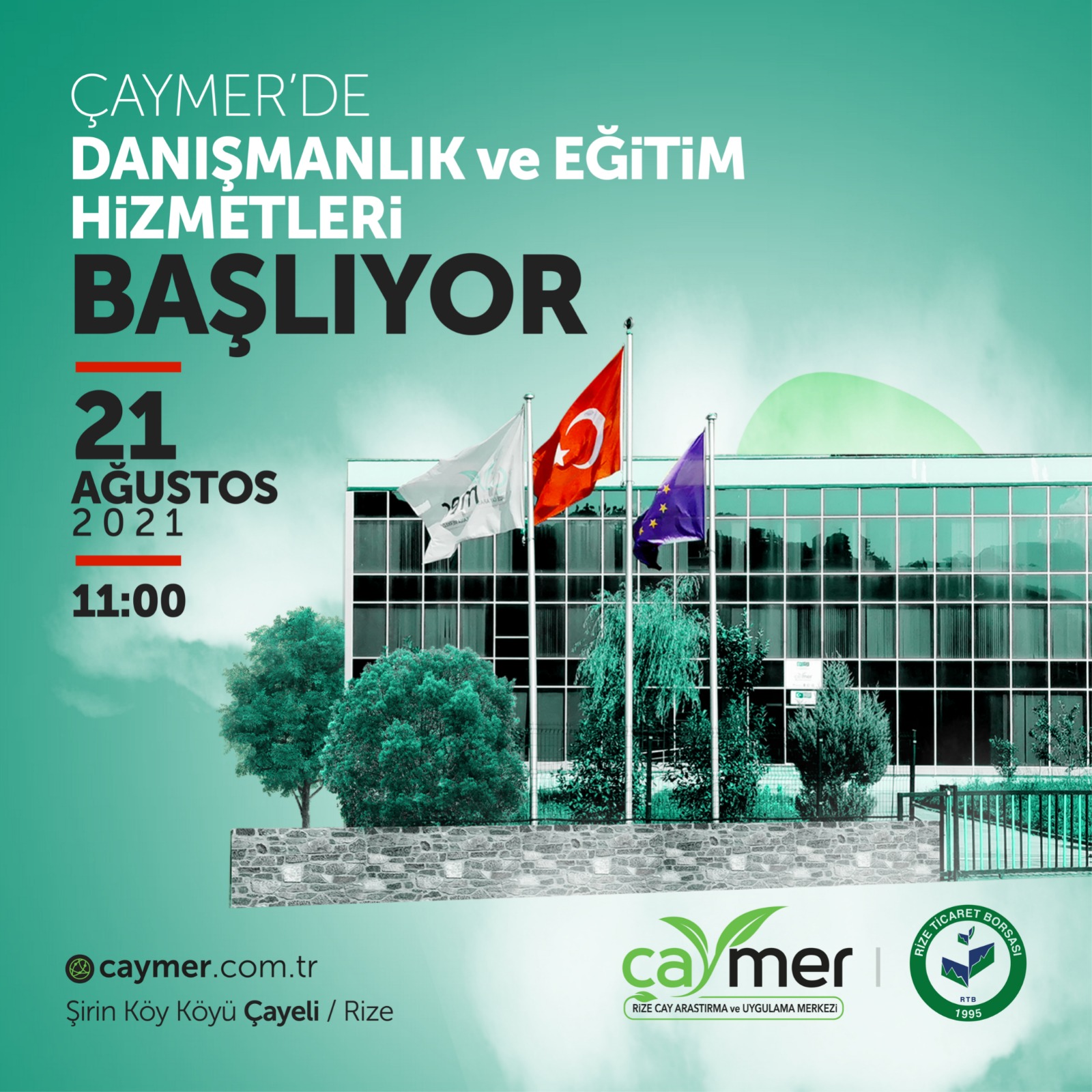 Çaymer'de  Danışmanlık ve Eğitim Hizmetleri Başlıyor