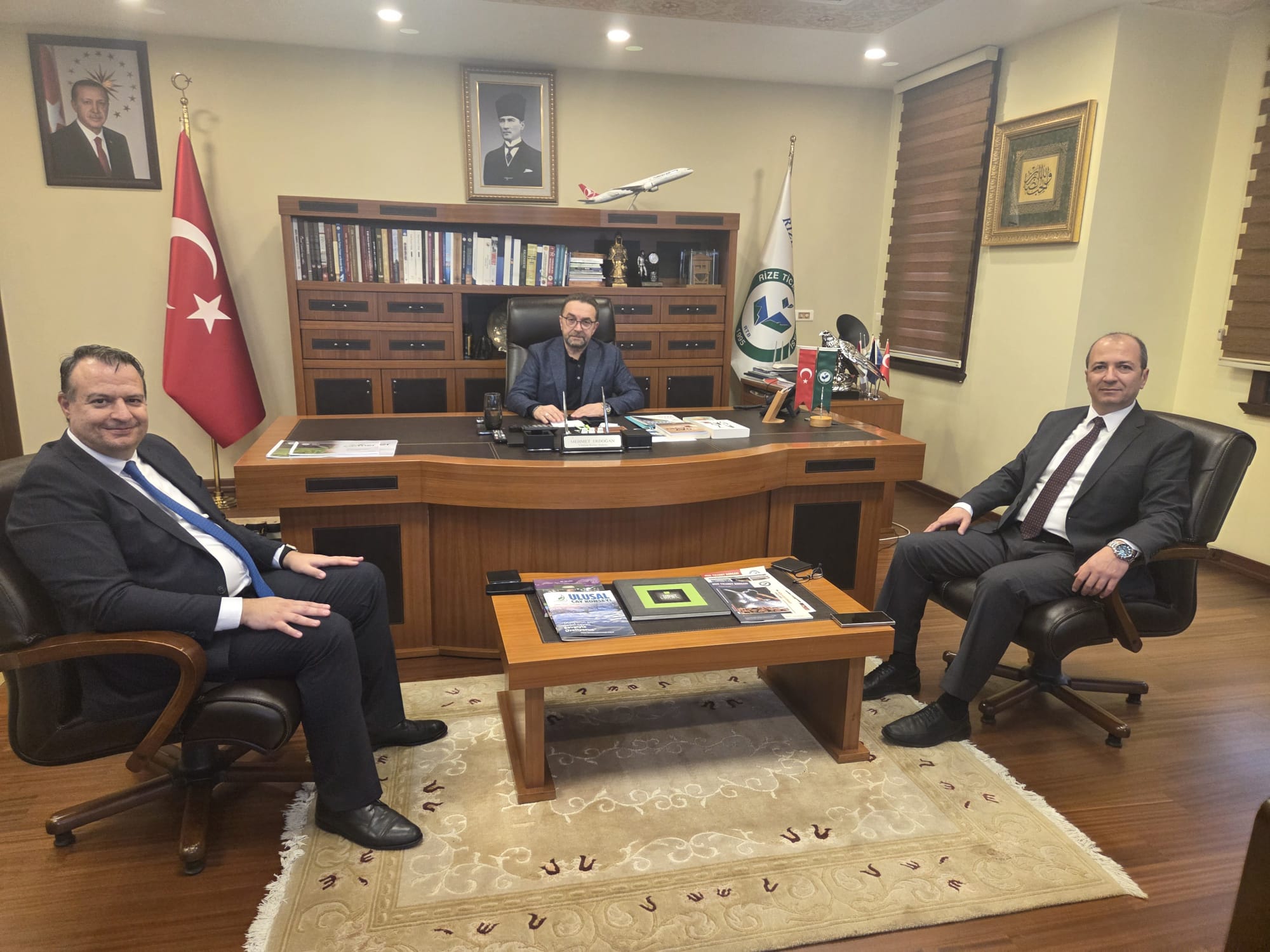 KOSGEB Heyetinden Rize Ticaret Borsası’na Ziyaret