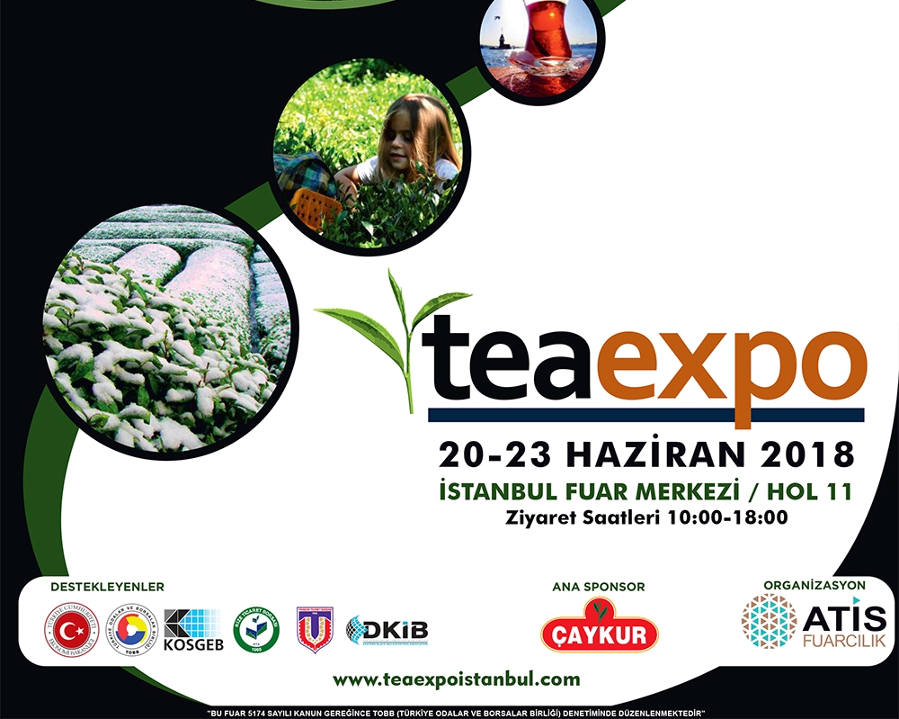20-23 Haziran İstanbul Çay Fuarı